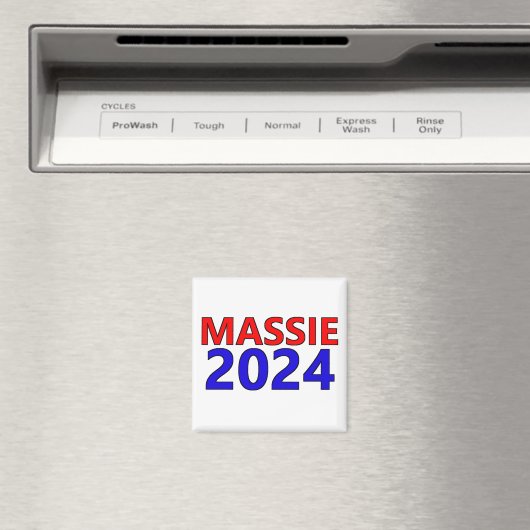 Thomas Massie voor President 2024 Magneet (Insitu (Vaatwasser))