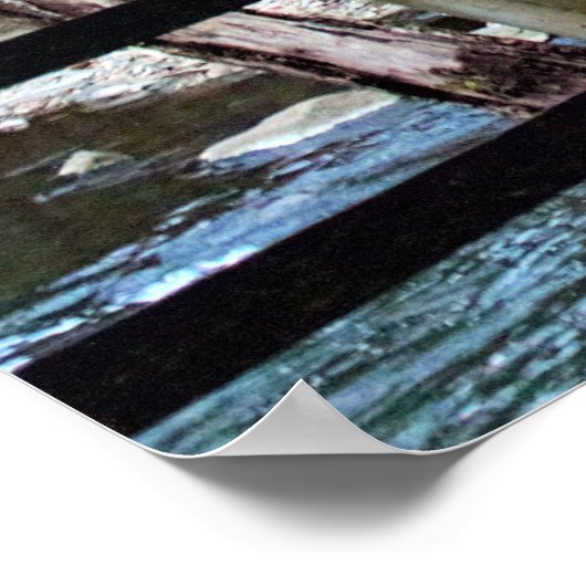 Thomas Mill Covered Bridge Poster (Hoek)