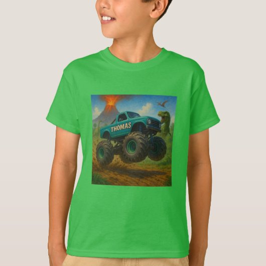 thomas monstertruck t-shirt (Voorkant)