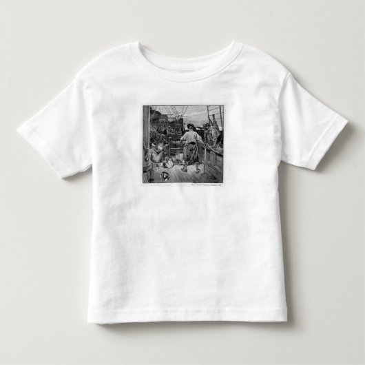 Thomas Moon begon over hem te lachen met zijn Kinder Shirts (Voorkant)