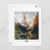 Thomas Moran #10 - Briefkaart met fijne kunst (Voorkant / Achterkant)