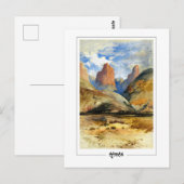 Thomas Moran #11 - Briefkaart met fijne kunst (Voorkant / Achterkant)