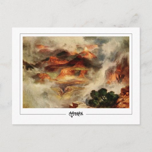 Thomas Moran #12 - Kunstpostkaart Briefkaart (Voorkant)