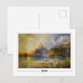 Thomas Moran #132 - Schone kunst Briefkaart (Voorkant / Achterkant)
