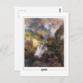 Thomas Moran #13 - Briefkaart met fijne kunst (Voorkant / Achterkant)