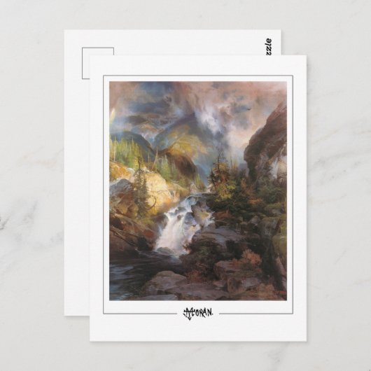 Thomas Moran #13 - Briefkaart met fijne kunst (Voorkant / Achterkant)