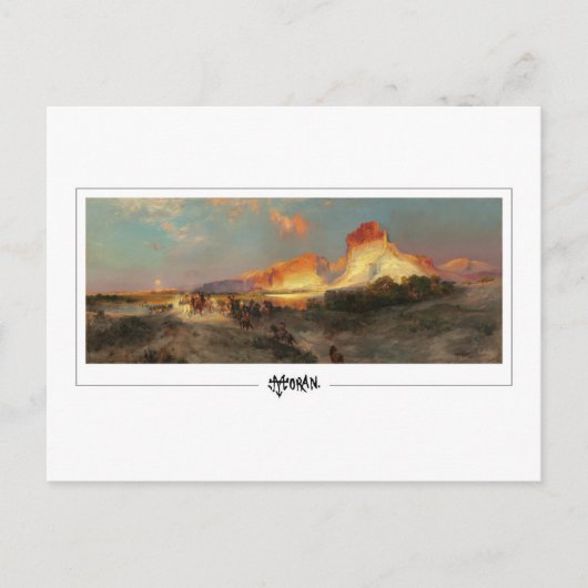 Thomas Moran #183 - Fijne Kunst Briefkaart (Voorkant)