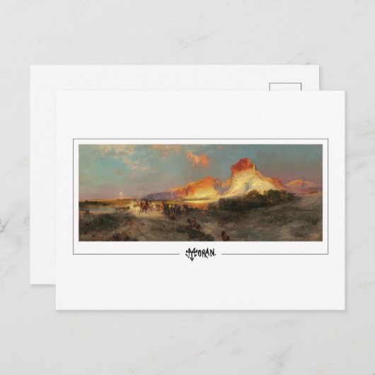 Thomas Moran #183 - Schone kunst Briefkaart (Voorkant / Achterkant)