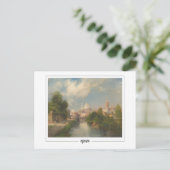 Thomas Moran #410 - Schone kunst Briefkaart (Staand voorkant)