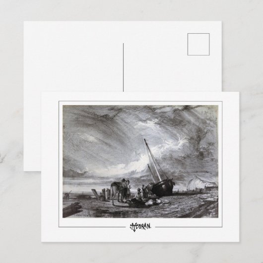 Thomas Moran #41 - Briefkaart met fijne kunst (Voorkant / Achterkant)