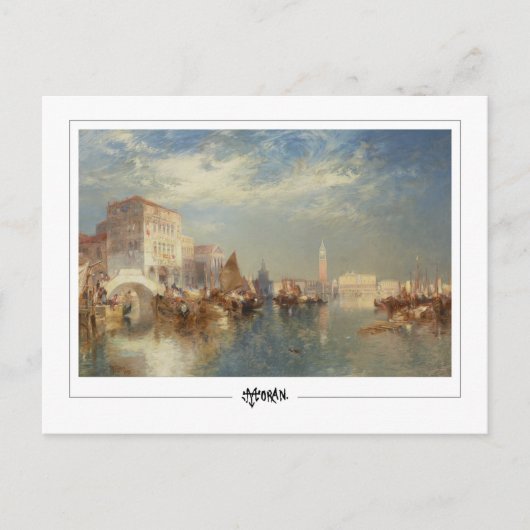 Thomas Moran #421 - Fijne Kunst Briefkaart (Voorkant)