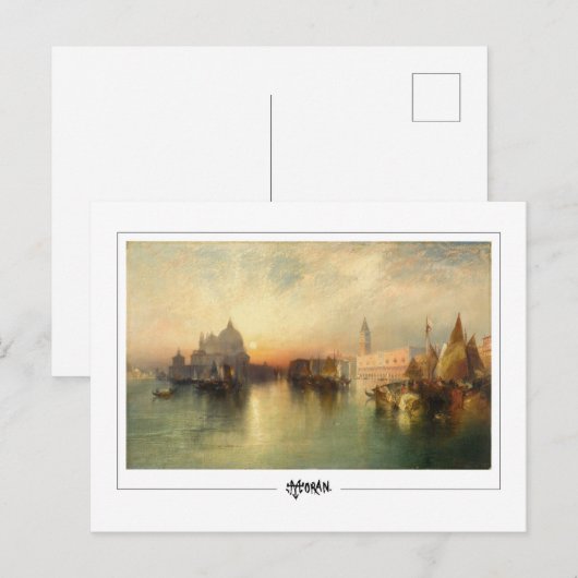 Thomas Moran #433 - Schone kunst Briefkaart (Voorkant / Achterkant)