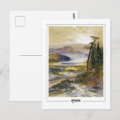 Thomas Moran #4 - Briefkaart met fijne kunst (Voorkant / Achterkant)