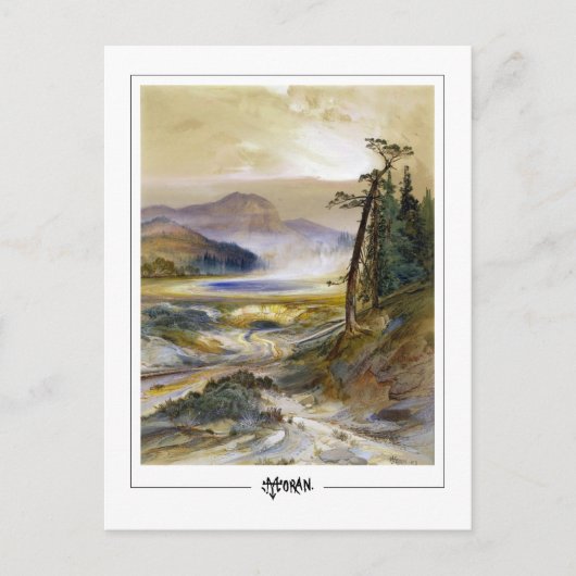 Thomas Moran #4 - Briefkaart met fijne kunst (Voorkant)