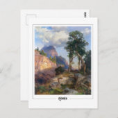 Thomas Moran #5 - Fine Art Briefkaart (Voorkant / Achterkant)