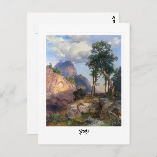 Thomas Moran #5 - Fine Art Briefkaart (Voorkant / Achterkant)