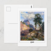 Thomas Moran #5 - Kunstkaart Briefkaart (Voorkant / Achterkant)