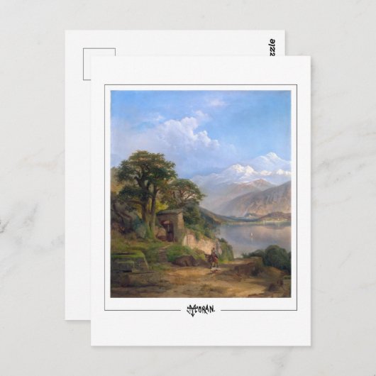 Thomas Moran #6 - Briefkaart met fijne kunst (Voorkant / Achterkant)
