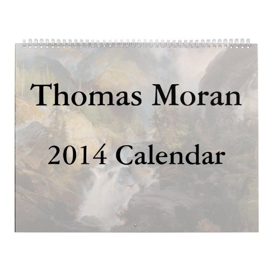 Thomas Moran Agenda 2014 Kalender (Hoes)