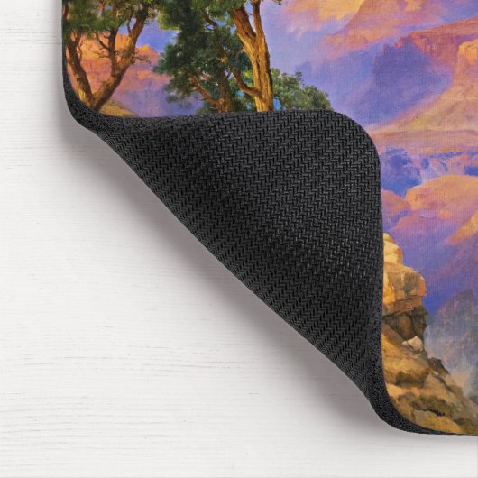 Thomas Moran art, Grand Canyon with Rainbow Muismat (Hoek)