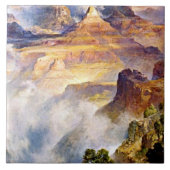 Thomas Moran - Canyon Mists, Zoroaster Park Tegeltje (Voorkant)