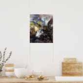 Thomas Moran Children of the Mountain Poster (Keuken)