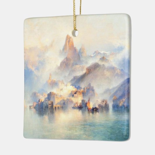 Thomas Moran - De droomstad Keramisch Ornament (Links)