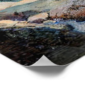 Thomas Moran - Drie Tetons Poster (Hoek)