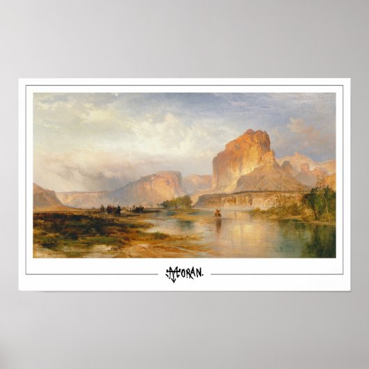 Thomas Moran Fine Art #127 Poster (Voorkant)