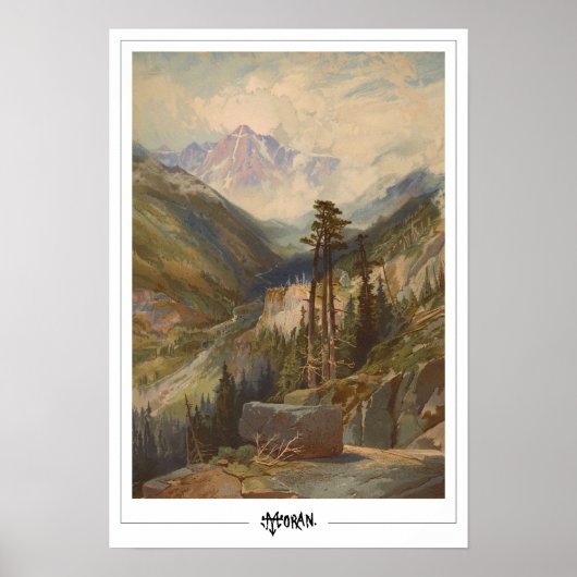 Thomas Moran Fine Art #79 Poster (Voorkant)