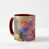 Thomas Moran, Grand Canyon met regenboog Mok (Voorkant links)
