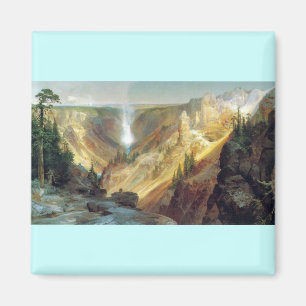 Thomas Moran - Grand Canyon of the Yellowstone Magneet