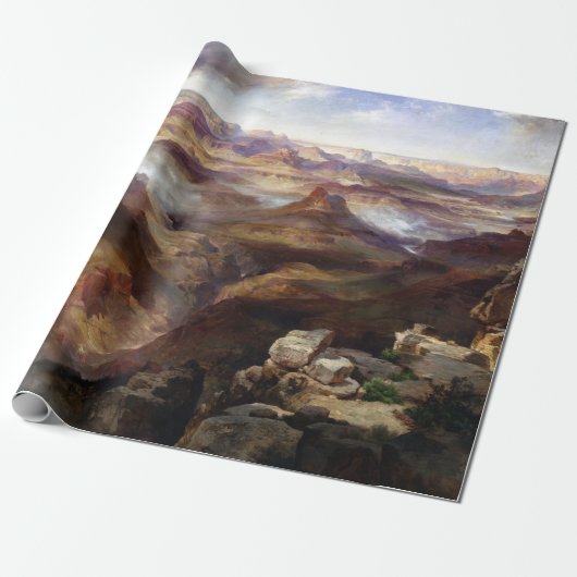 Thomas Moran Grand Canyon van de Colorado Cadeaupapier (Uitgerold)