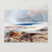 Thomas Moran Hot Springs van de Yellowstone Briefkaart (Voorkant)
