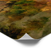 Thomas Moran-kunst, Grand Canyon met regenboog Poster (Hoek)