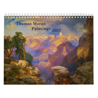 Thomas Moran Landschap Schilderijen 2027 Kalender