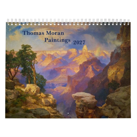 Thomas Moran Landschap Schilderijen 2027 Kalender (Hoes)