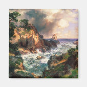 Thomas Moran Point Lobos Monterey California. Magneet (Voorkant)
