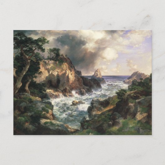 Thomas Moran - Point Lobos, Monterey, Californië Briefkaart (Voorkant)