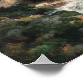 Thomas Moran - Point Lobos, Monterey, Californië Poster (Hoek)