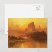 Thomas Moran - The Golden Hour Briefkaart (Voorkant / Achterkant)