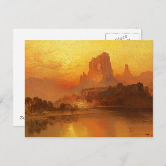Thomas Moran - The Golden Hour Briefkaart (Voorkant / Achterkant)