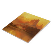Thomas Moran - The Golden Hour Tegeltje (Zijkant)