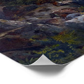 Thomas Moran Valley of the Catawissa in het najaar Poster (Hoek)