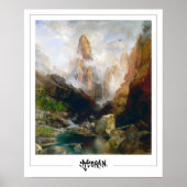 Thomas Moran Zedign Art Poster #10 (Voorkant)