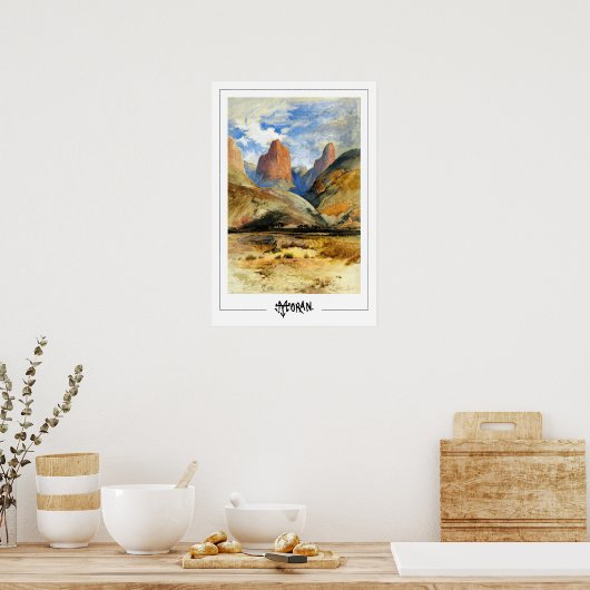 Thomas Moran Zedign Art Poster #11 (Keuken)