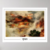 Thomas Moran Zedign Art Poster #12 (Voorkant)