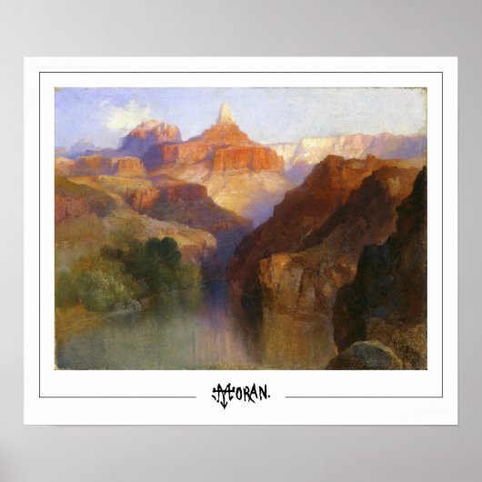 Thomas Moran Zedign Art Poster #14 (Voorkant)