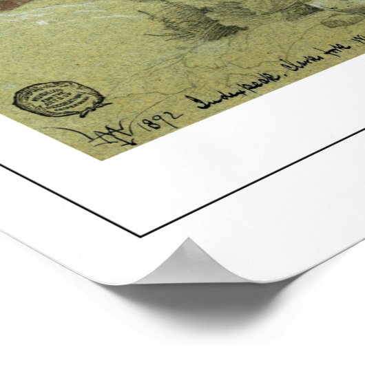 Thomas Moran Zedign Art Poster #15 (Hoek)