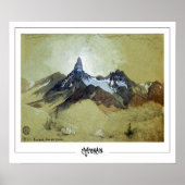 Thomas Moran Zedign Art Poster #15 (Voorkant)